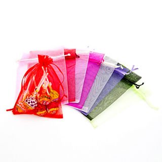 Simple Favor Bags With Ribbon   Set of 12 (More Colors)