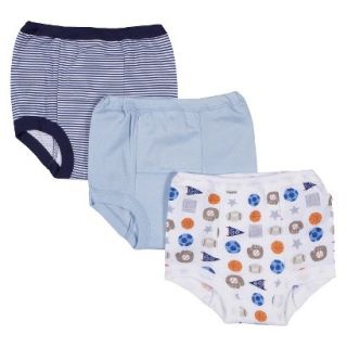 Gerber Onesies Newborn Boys 3 Pack Training Pants   Blue 2T