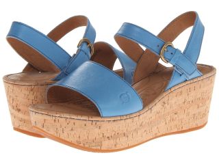Born Maldives Womens Wedge Shoes (Blue)