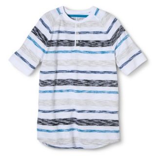 Mossimo Supply Co. Mens Henley   Cottonwood Stripe L