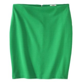 Merona Womens Ponte Pencil Skirt   Mahal Green   18