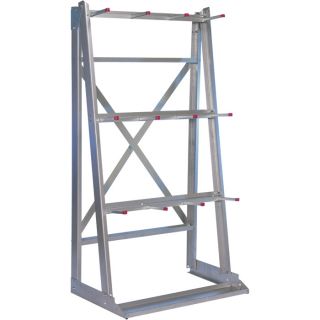 West Vertical Storage Rack   37 Inch W x 25 Inch D x 71 Inch H, Model 1238