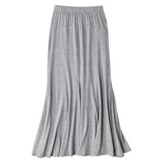 Xhilaration Juniors Godet Maxi Skirt   Gray L(11 13)