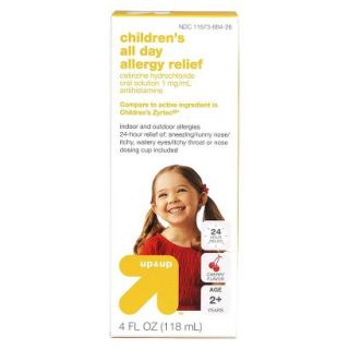 up&up Childrens All Day Allergy Relief Cherry   4 oz