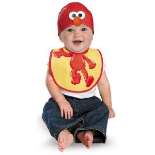 Elmo Bib and Hat