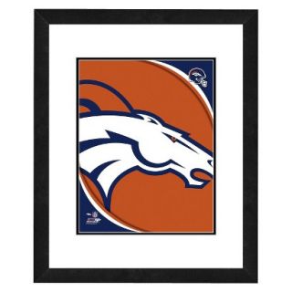 NFL Denver Broncos Framed Team Logo Design