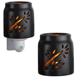 Wax Free Warmer Set 2 Extra Fragrance Disks included   Warmer and Nightlight  