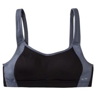 C9 by Champion Womens High Support Bra with Convertible Straps   Black 38C