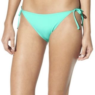 Xhilaration Juniors Side Tie Swim Bottom  Mint XL