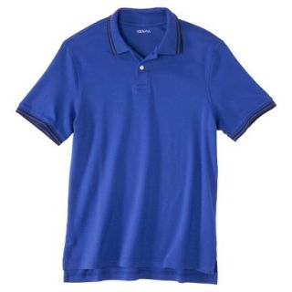 Mens Classic Fit Polo Shirt Blue Streak XXL T