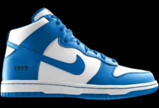 Nike Dunk High Be True iD Custom Kids Shoes (4y 6y)   Blue