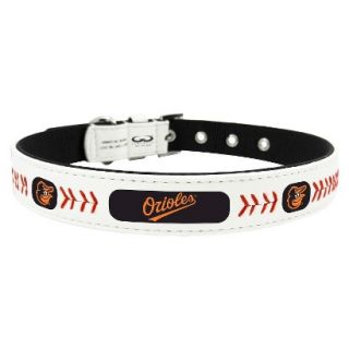 Baltimore Orioles Classic Leather Toy Baseball Collar