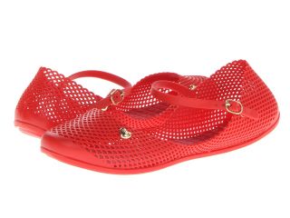 Mel by Melissa Mel New Glitter Womens Flat Shoes (Red)