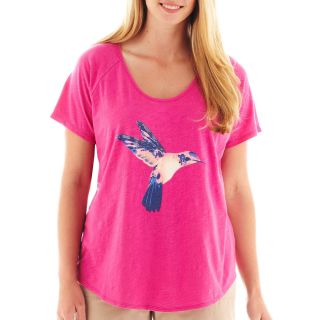 Short Sleeve Graphic Tee   Plus, Rse Vly Hmng Brd, Womens