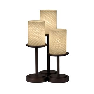 Dakota 3 light Dark Bronze Table Lamp