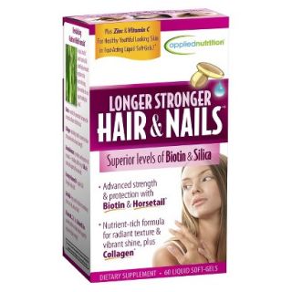 Longer Stronger Hair & Nails   60 Liquid Soft Gels