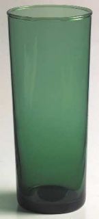 Anchor Hocking Forest Green 15 Oz Flat Tumbler   Forest Green,Glassware 40S 60