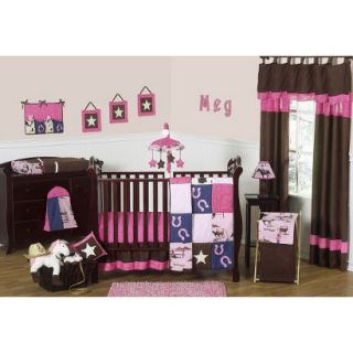 11pc Cowgirl Crib Set