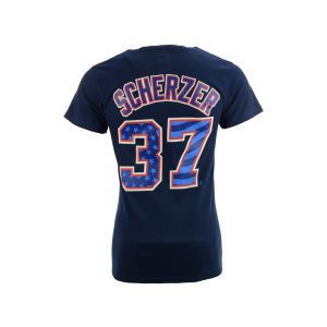 Detroit Tigers Scherzer Majestic MLB Proud Fan Player T Shirt