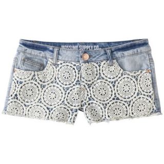 Mossimo Supply Co. Juniors Lace Front Denim Short   9
