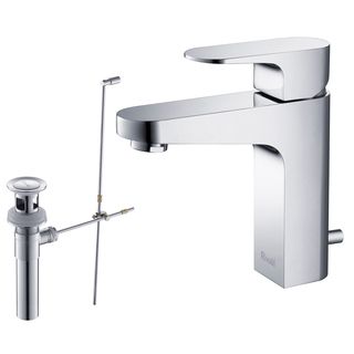 Rivuss Lead free Solid Brass Chrome Single lever Bathroom Faucet