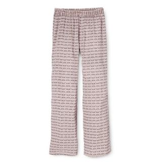 Mossimo Supply Co. Juniors Printed Pant   Pink M(7 9)