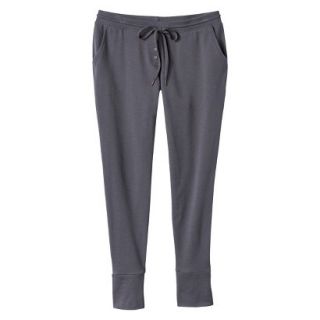 Gilligan & OMalley Womens French Terry Sleep Pant   Flat Grey XS