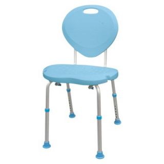 AquaSense Adjustable Bath and Shower Chair with Non Slip Comfort Seat and