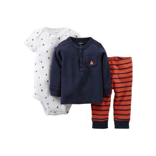 Carters Sailboat 3 pc. Set   Boys newborn 12m, Navy Boat, Navy Boat, Boys