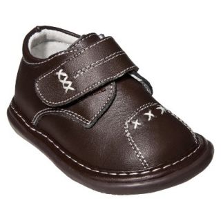 Little Boys Wee Squeak Cross Shoes   Brown 8