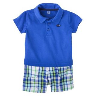 Just One YouMade by Carters Newborn Boys 2 Piece Short Set   Blue NB