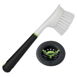 CHEFN Set with Scrub Brush and Sink Strainer