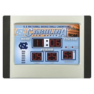 Team Sports America North Carolina Scoreboard Desk Clock