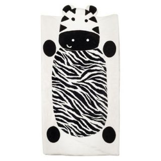 CoCaLo Plushy Zebra Changing Pad Cover