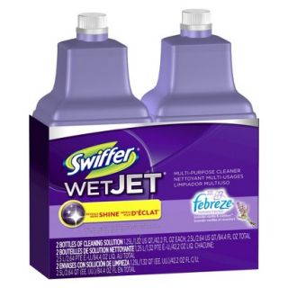 Swiffer WetJet Liquid Refills Lavender & Vanilla Scent 2 ct