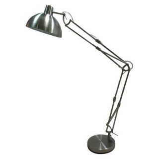 Threshold Brushed Silver Architect Lamp (Includes CFL Bulb)