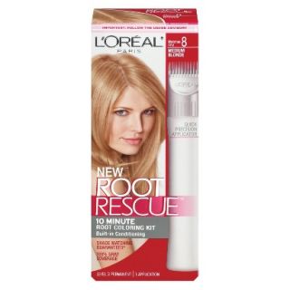 LOr�al Root Rescue Hair Color Kit   Medium Blonde (8)