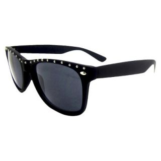 Womens Studded Surf Sunglasses   Black