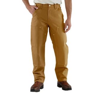 Carhartt Duck Jeans   Double Knees (For Men)   CARHARTT BROWN ( )
