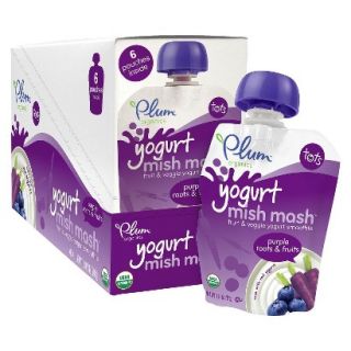 Plum Organics Tots Yogurt Mish Mash Purple Roots & Fruits 3.5 oz pouch   6 pack