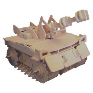Robotime 3D Wooden Robotic Puzzle Tank