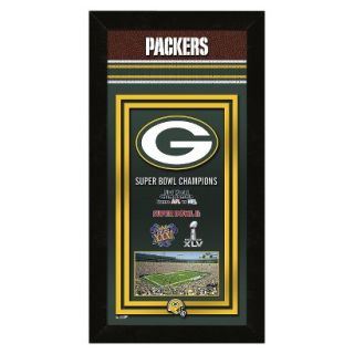 NFL Green Bay Packers Framed Championship Banner
