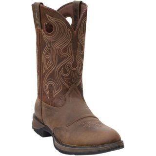 Durango Rebel 12 Inch Saddle Western Boot   Brown, Size 11 Wide, Model DB5474