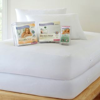 Protect A Bed Ultimate Bedding Protection Kit, White
