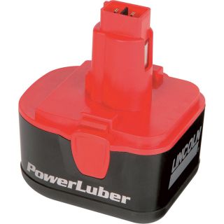 Lincoln PowerLuber Replacement Battery   14.4 Volt, Model 1401