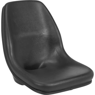 Michigan Seat Contoured Industrial Seat   Black, Model V 900