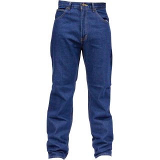 Key Traditional Fit Denim 5 Pocket Jean   36 Inch Waist x 34 Inch Inseam, Model