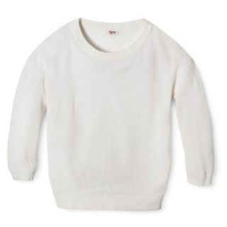 Mossimo Supply Co. Juniors Pullover Sweater   Shell S(3 5)
