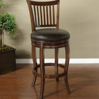 American Heritage Maxwell 30 Swivel Bar Stool  130902BLK MSH