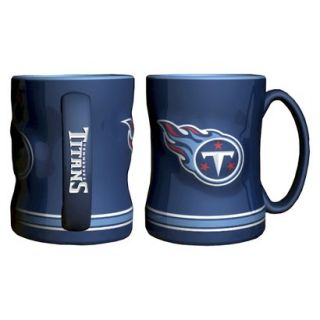 Boelter Brands NFL 2 Pack Tennessee Titans Relief Mug   15 oz